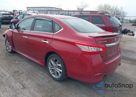 2014 Nissan Sentra Sr z USA, uszkodzony, nr VIN 3N1AB7AP5EY307232